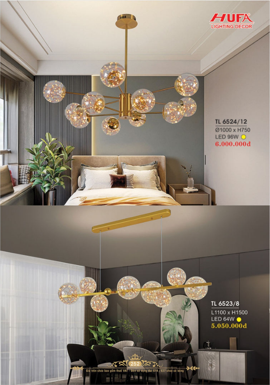 Bảng giá đèn trang trí HUFA